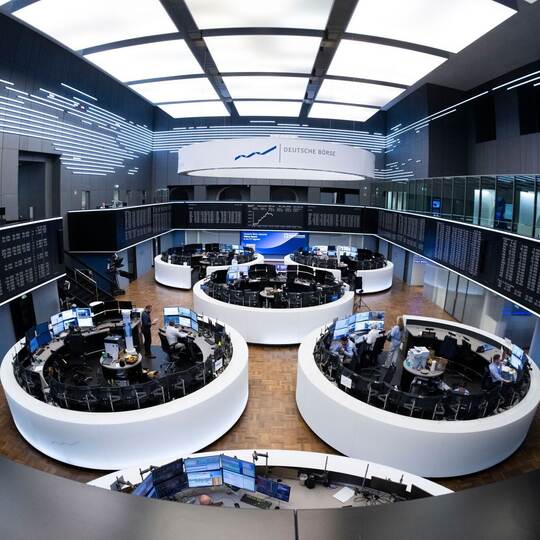 Handelssaal der Frankfurter Börse
