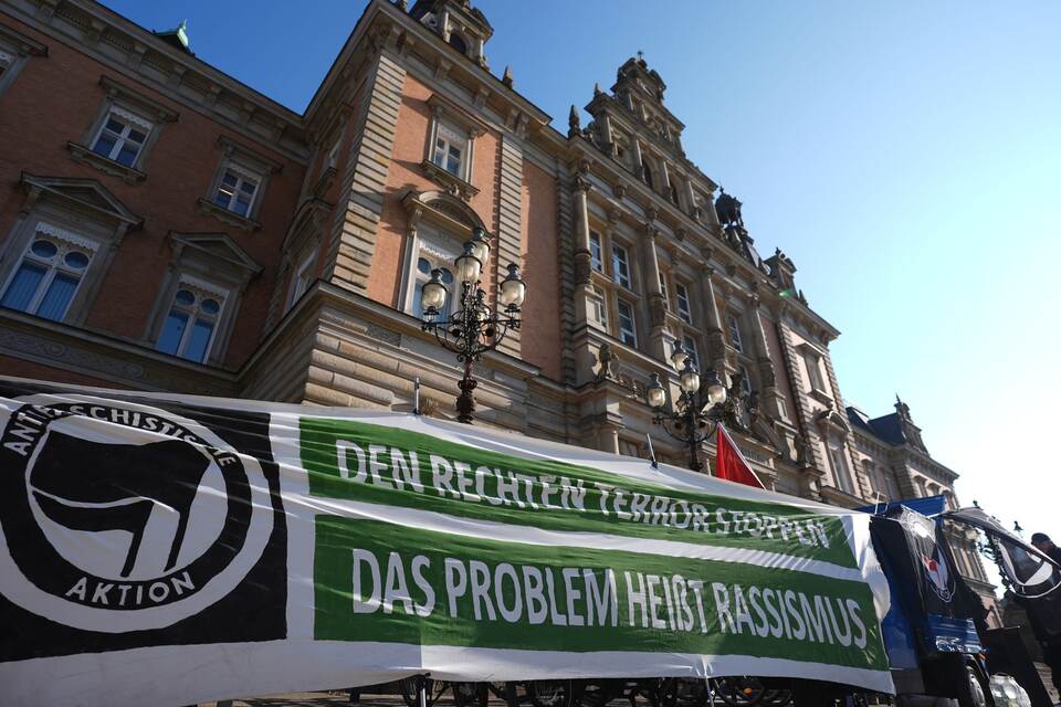 Beginn Prozess gegen rechtsextreme Terrorgruppe