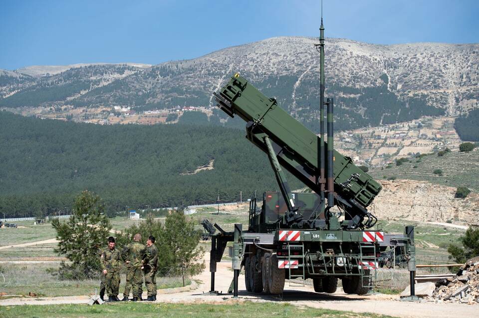 Patriot-Raketenabwehrstaffel in der Türkei