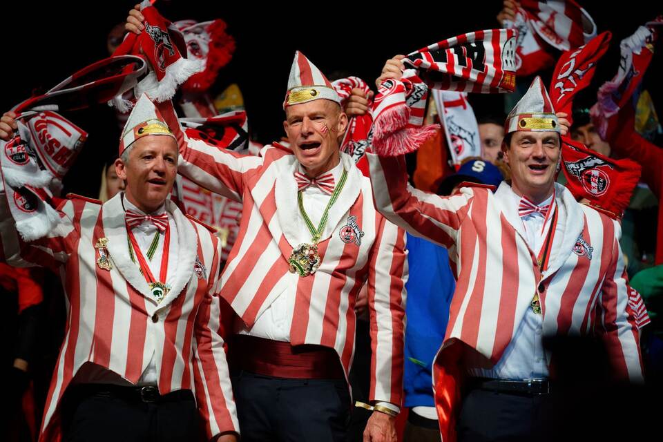 Fußball: Bundesliga, 1. FC Köln Karnevalssitzung