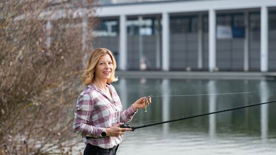 Beginn der Messe Aqua-Fisch - Barbara Kijewski