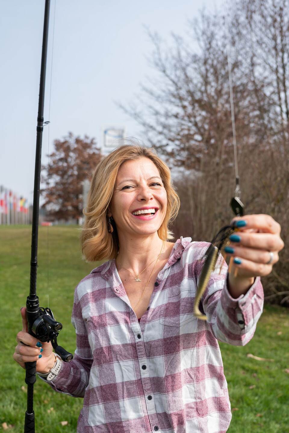 Beginn der Messe Aqua-Fisch - Barbara Kijewski