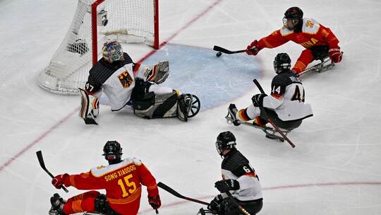 Paralympics 2026 - Eishockey - Deutschland-China
