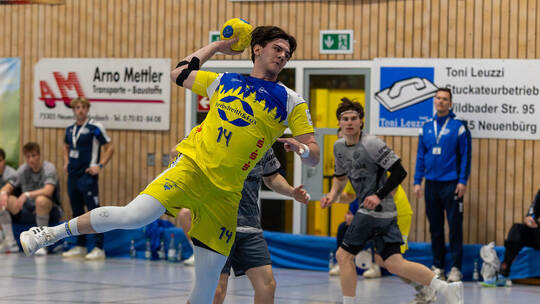 Wuchtig: Johannes Köster traf für Neuenbürg zweistellig und trug damit maßgeblich zum wichtigen Heimsieg bei. Ralf Becker