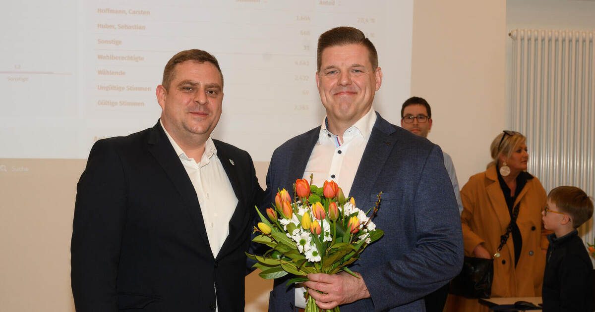 Carsten Hoffmann is the new mayor: 50-year-old administrative expert clear ...