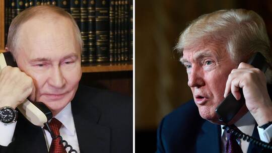 Donald Trump und Wladimir Putin haben telefoniert