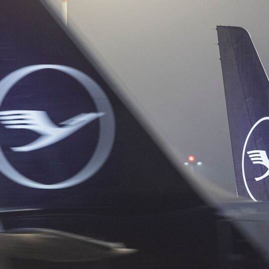 Lufthansa-Jets am Flughafen Frankfurt/Main