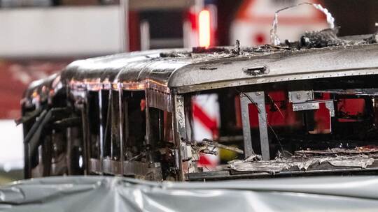 Linienbus ausgebrannt - Tote und Verletzte in der Schweiz