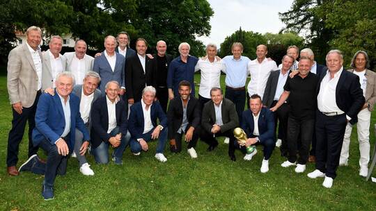 90er Weltmeister feierten Wiedersehen 90er Weltmeister feierten Wiedersehen