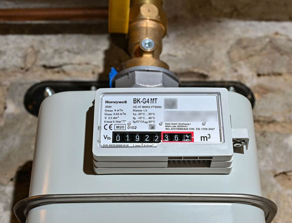 Gas - Gaszähler