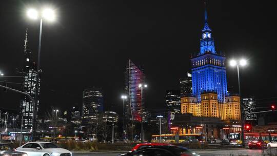 Polnische Hauptstadt Warschau