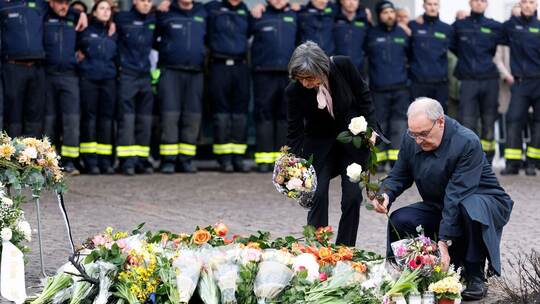 Trauer nach Busbrand in der Schweiz Trauer nach Busbrand in der Schweiz