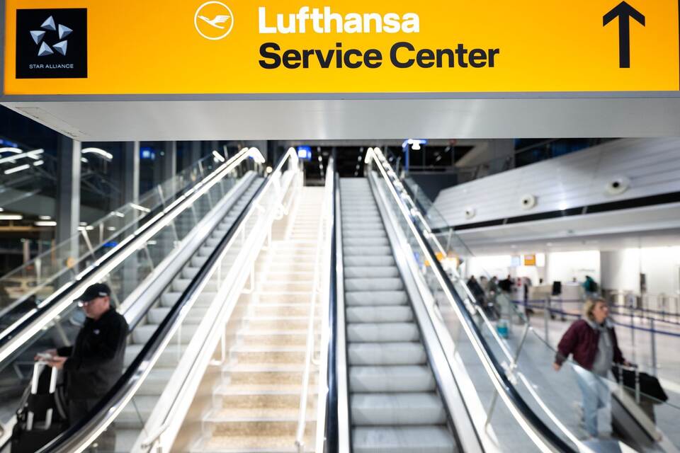 Pilotenstreik bei der Lufthansa - Frankfurt am Main