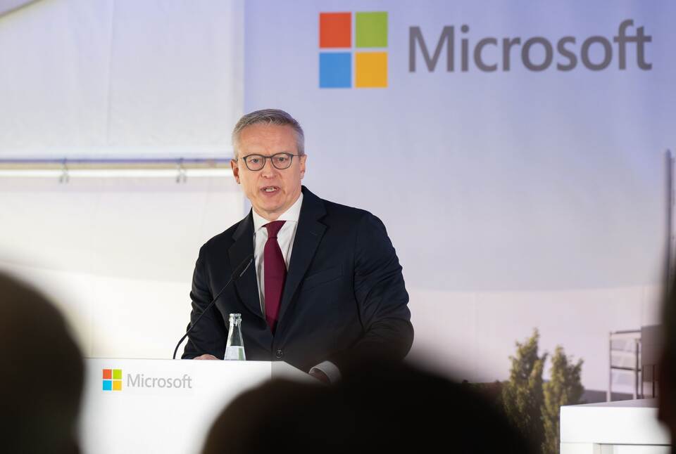 Microsoft baut Rechenzentrumsregion für KI-Anwendungen Microsoft baut Rechenzentrumsregion für KI-Anwendungen