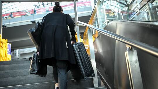 Rolltreppen am Hauptbahnhof