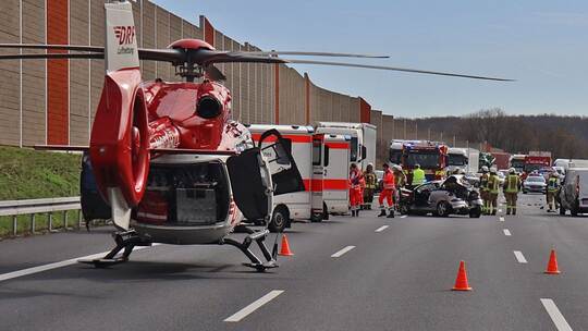 Unfall auf der A6 Unfall auf der A6