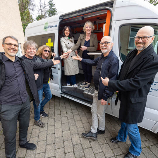 Spende Fools Garden MiN Wichernhaus Medi Mobil