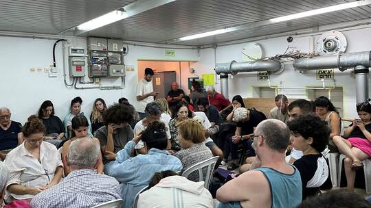 Nahostkonflikt - Tel Aviv - Luftschutzbunker