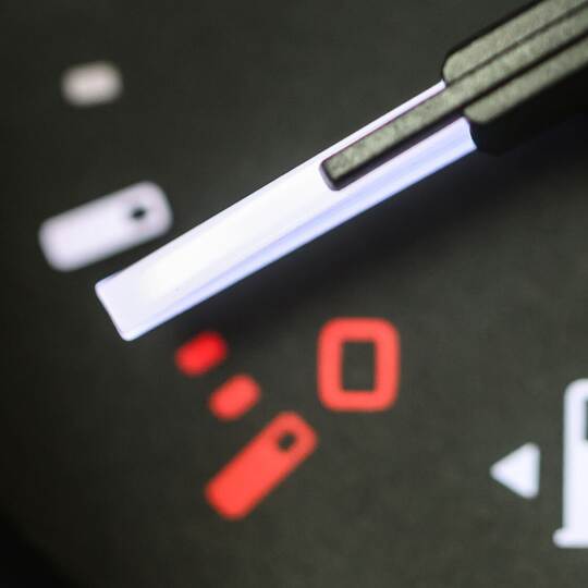 Tankanzeige im Auto