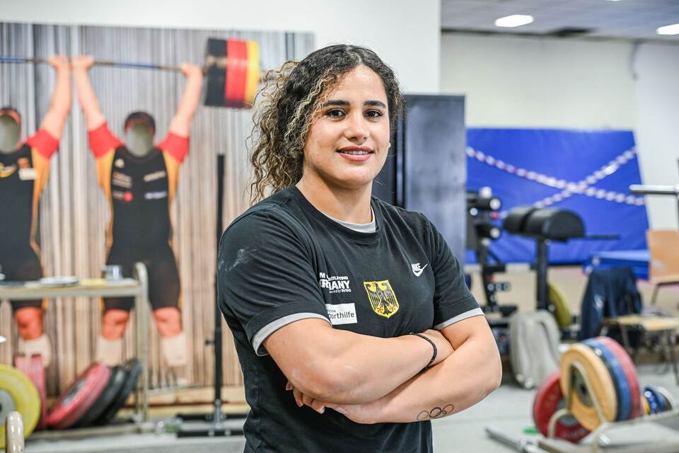 Deutsch-iranische Gewichtheberin Yekta Jamali