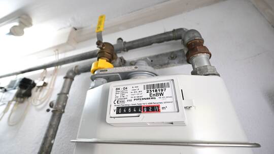 Gasheizung - Gaszähler