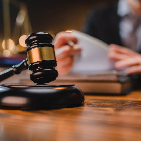 law and authority lawyer concept, judgment gavel hammer in court courtroom for crime judgement legislation and judicial decision