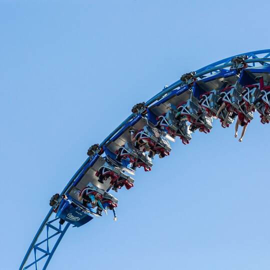Achterbahn im Europa-Park