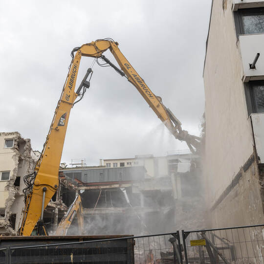 Abriss SinnLeffers Innenstadt