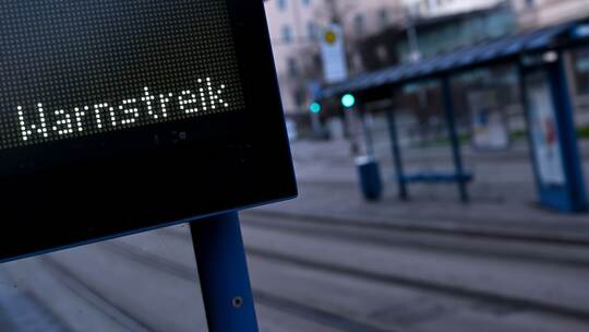 Warnstreik im Nahverkehr - München