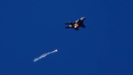 Kampfflugzeug der israelischen Luftwaffe