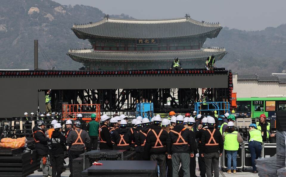 Vor Comeback-Konzert von BTS