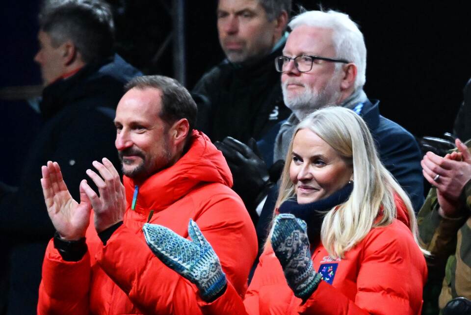 Norwegens Kronprinzenpaar Haakon und Mette-Marit