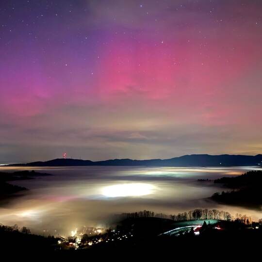 Polarlichter in Baden-Württemberg
