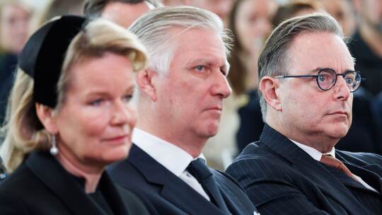 Gedenken an die Anschläge in Belgien