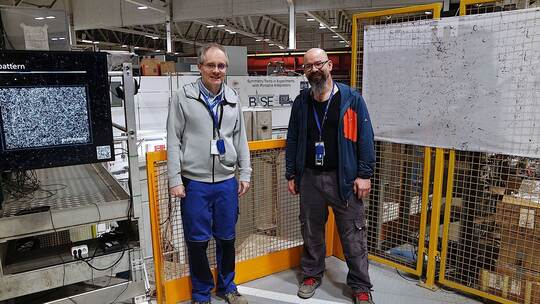 Die Physiker Christian Smorra und Stefan Ulmer