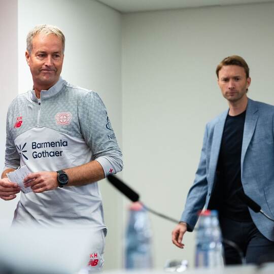 Kasper Hjulmand und Simon Rolfes