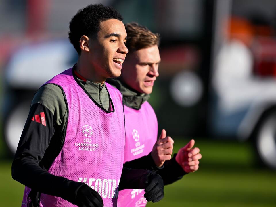 Jamal Musiala und Joshua Kimmich