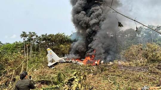 Absturz von Militärflugzeug in Kolumbien
