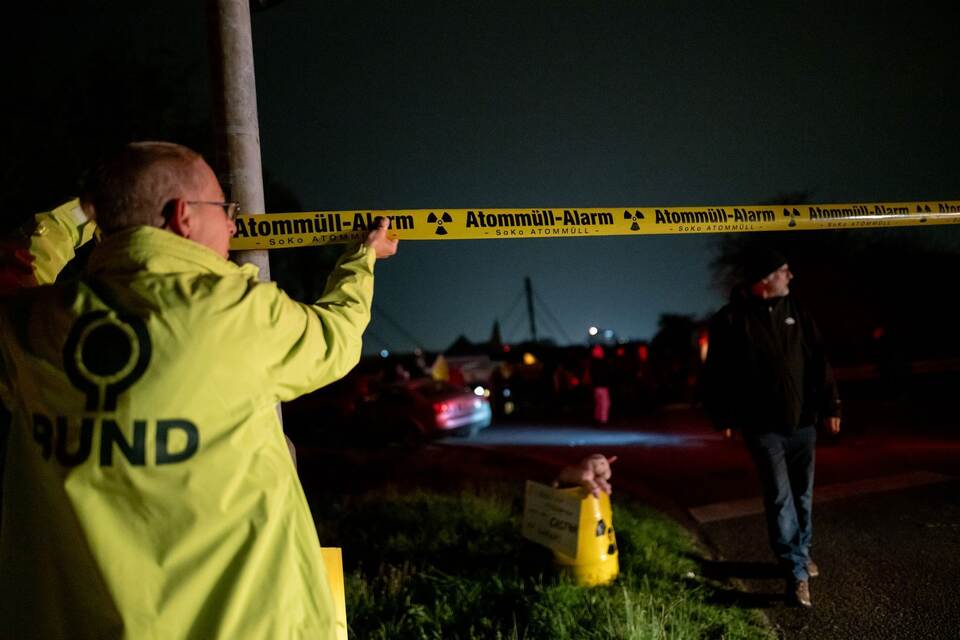 Castor-Transporte in Nordrhein-Westfalen