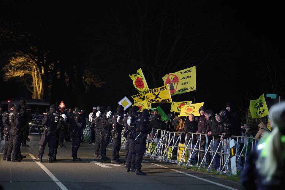 Castor-Transporte in Nordrhein-Westfalen