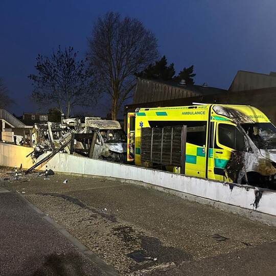 Londoner Polizei ermittelt zu antisemitischem Brandanschlag