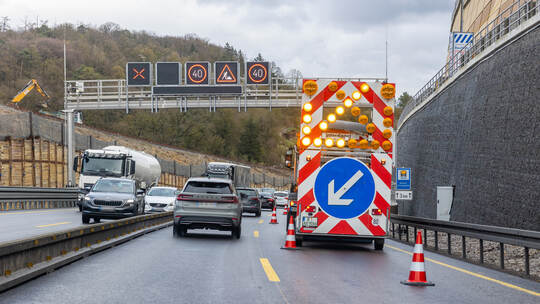 A8 Einhausung FR Stuttgart