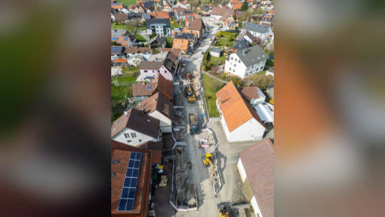 Baustelle B294 Bauschlott