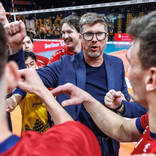 Trainer Stefan Hübner von der SVG Lüneburg