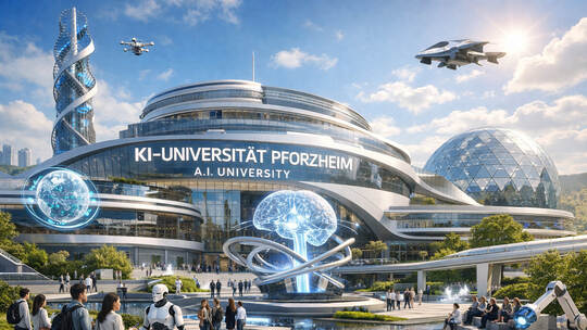 Steht bis 2050 eine KI-Universität in Pforzheim?