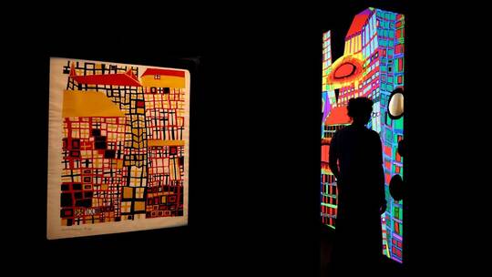 Ausstellung im Kunstforum Hundertwasser