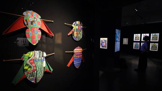 Ausstellung im Kunstforum Hundertwasser