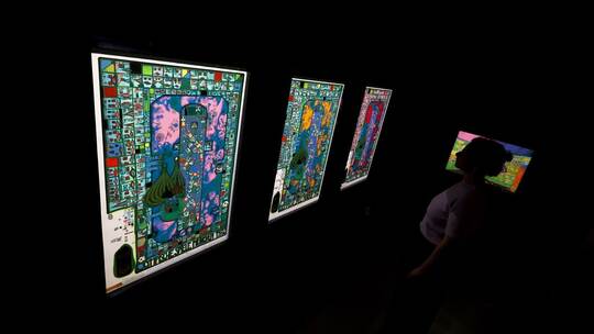 Ausstellung im Kunstforum Hundertwasser