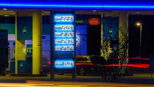 Tanken wird etwas billiger