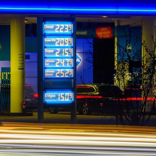 Tanken wird etwas billiger